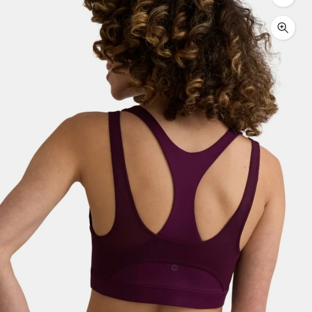 Avia Cropped Sports Bra Top Sz S